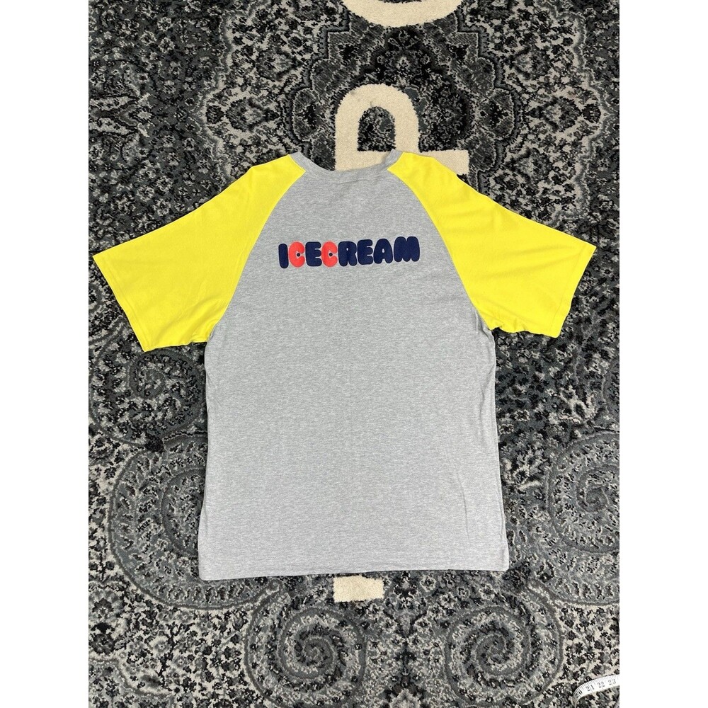 Vintage Ice Cream Tshirt Size 2XL Made In Japan Gray